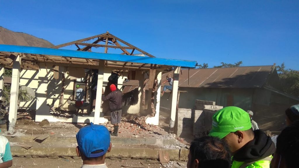 lombok, gempa lombok, bencana alam, huntara, masjid ramah gempa