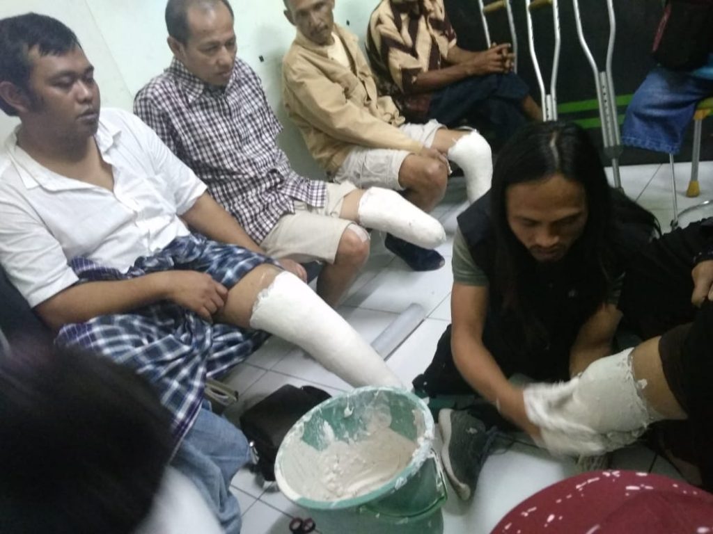 kaki palsu, disabilitas, difabel, dhuafa, sinergi pelayanan masyarakat