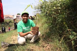 aksi penanaman pohon, green kurban, penghijauan, DAS Cimanuk