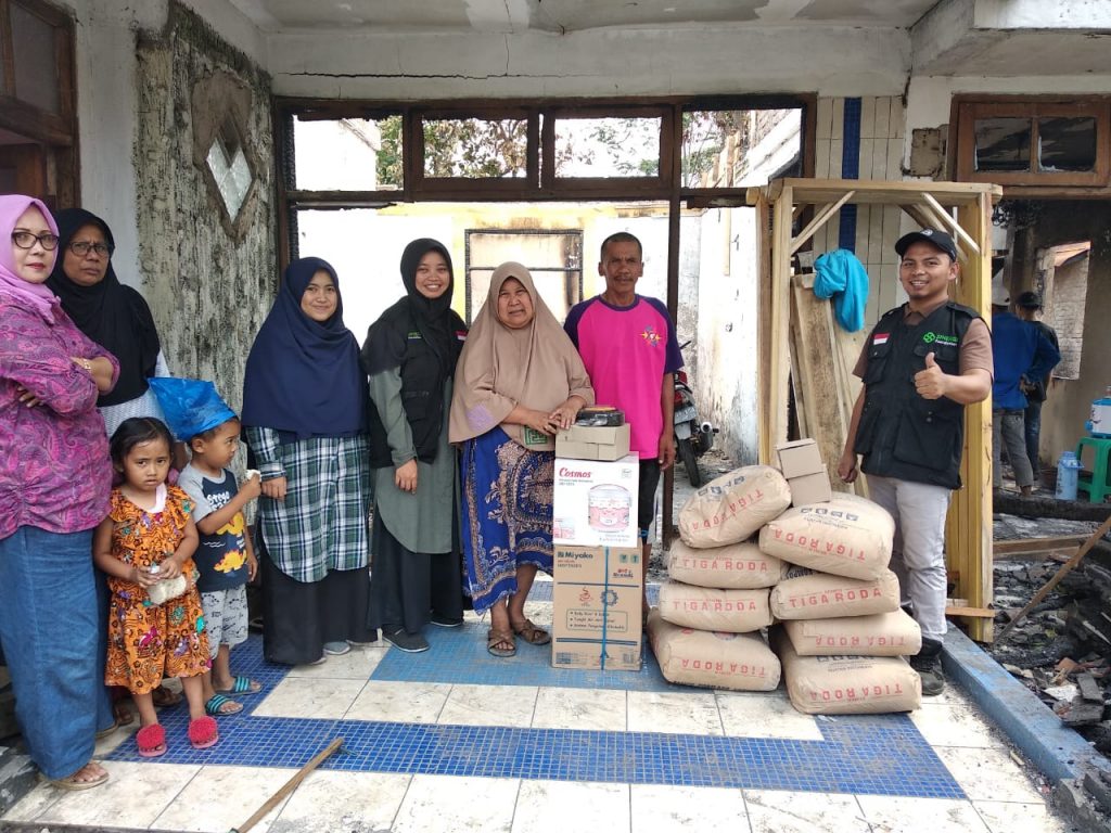 donasi, sinergi kebaikan, kebakaran