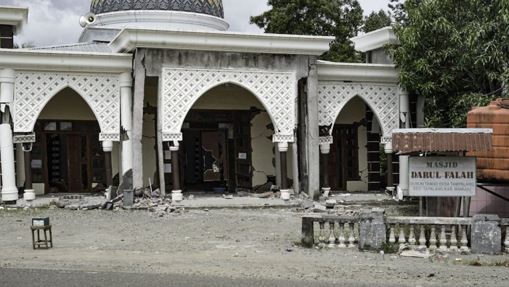 gempa bumi mamuju sulawesi barat, sinergi foundation, mesjid