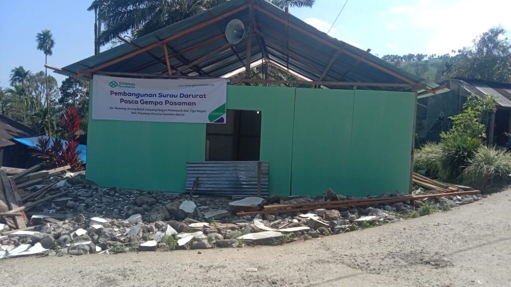 surau darurat untuk pasaman
