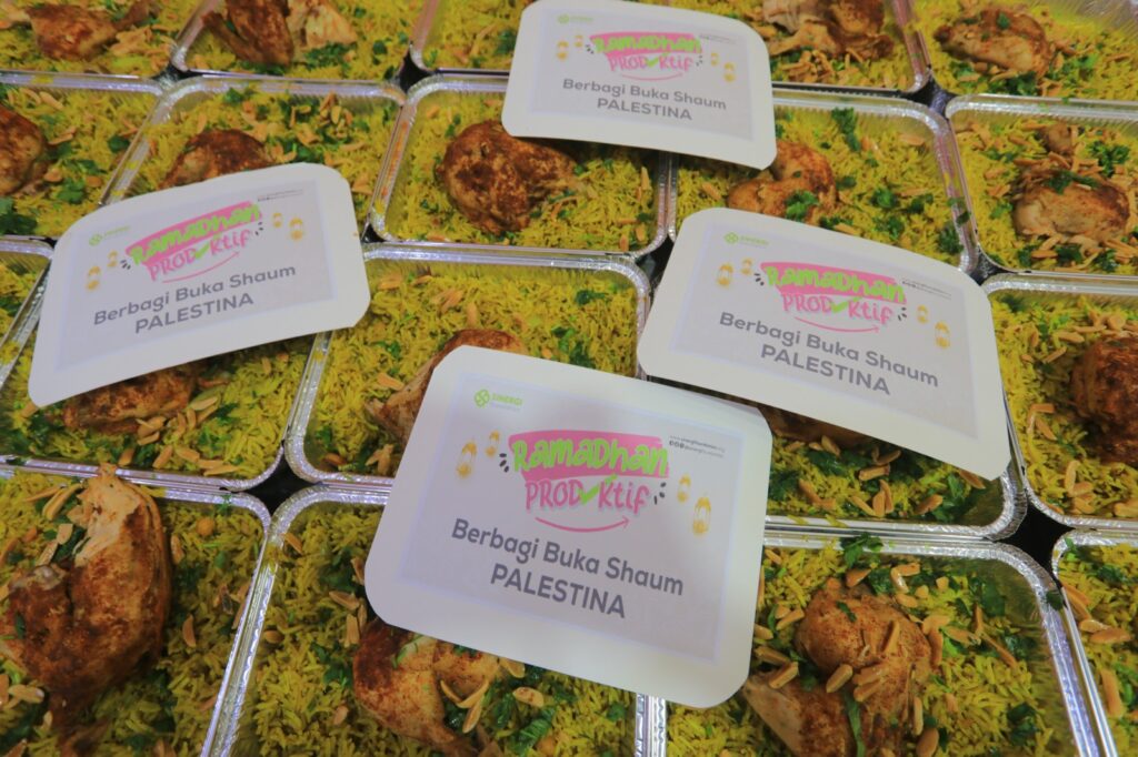 Santapan bergizi untuk palestina