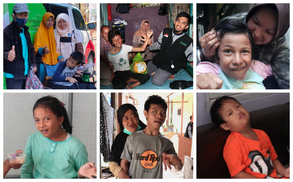 sinergi foundation salurkan bantuan, santunan, ABK