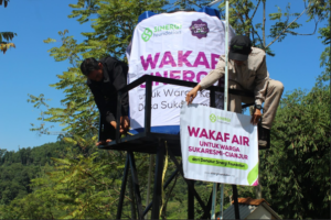 Wakaf sumur dibangun di Sukaresmi, Cianjur