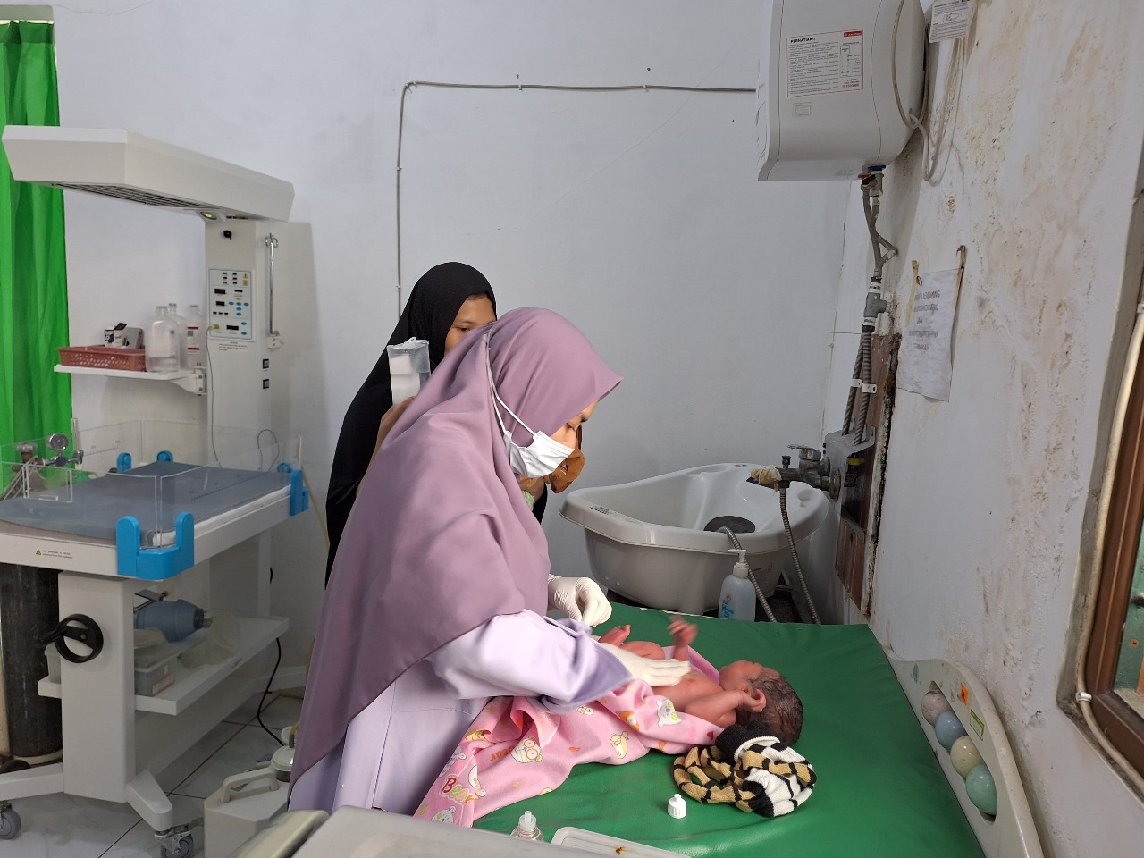 Pelatihan Memandikan Bayi