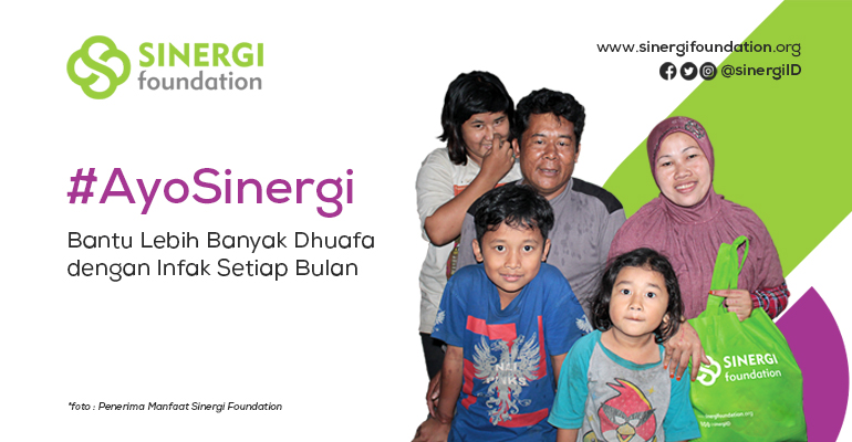 infak bulanan sinergi foundation