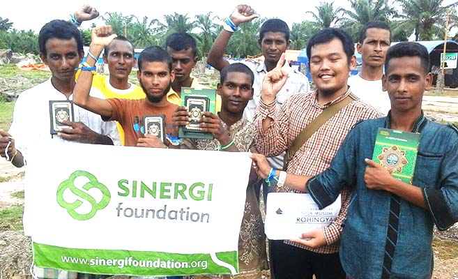 rohingya, sinergi berkah ramadhan, buka puasa, pengungsian, kemanusiaan